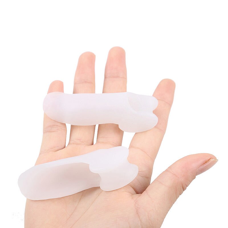 1 paar Silikon Kleinen Zeh Finger Haarglätter Hallux Valgus Ballen Korrektor Fuß Gesundheit Pflege Produkt