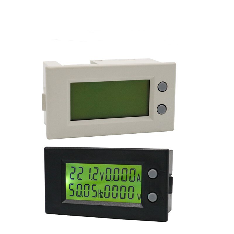 AC 100A 80-300 V Digital LED Energie Tafel Meter Monitor Energie Voltmeter Amperemeter Watt Meter spannung frequenz Meter + CT