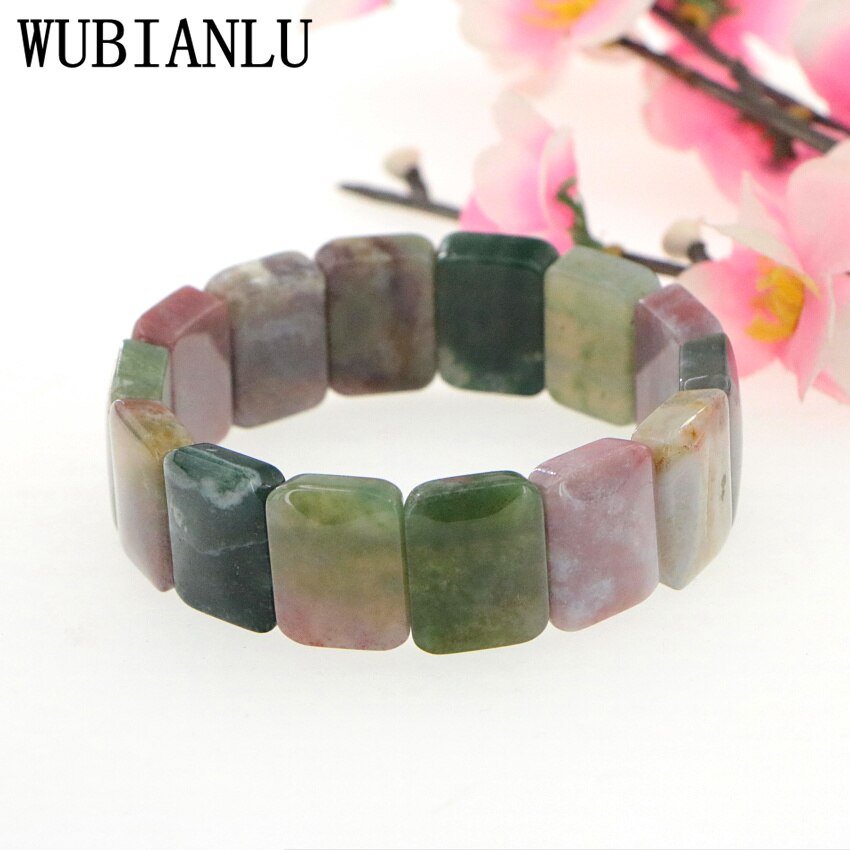 WUBIANLU-Bracelet en pierres d'agates naturelles pour femmes, 8 Styles, de luxe, tendance, diversifié, , Bracelets porte-bonheur