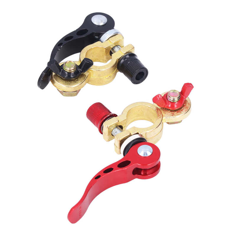 Battery Terminal Clamp Firm Battery Terminal Connectors Universal High Strength for Automobile