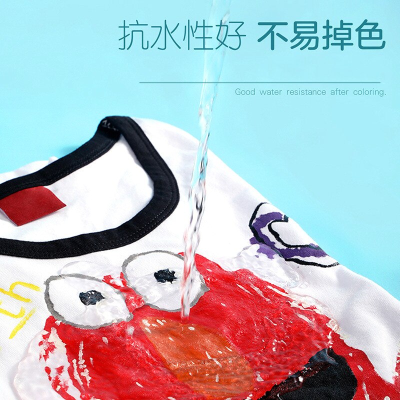 canvas paint hand-painted diy textile fiber pigment paint pigment paint set 12 color