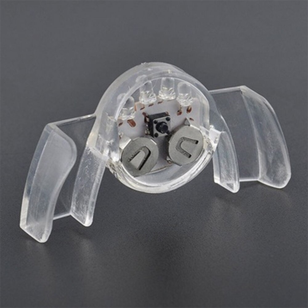 Luces Led parpadeantes para la boca, dientes brillantes para de Halloween, Braga Flash, protector bucal, suministros brillantes para