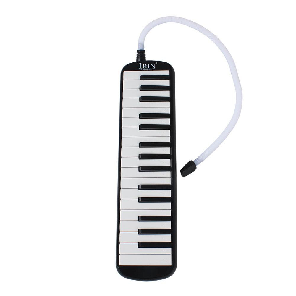 IRIN 32 Key Piano Style Melodica with Carrying Case Organ Accordion Mouth Piece Blow Key Board
