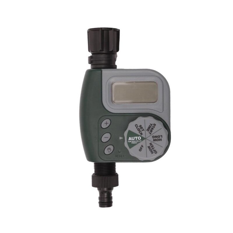 Automatic Irrigation System Timer Controller Solenoid Valve LCD Display Intelligent Timer Watering Device for Gardening Planting