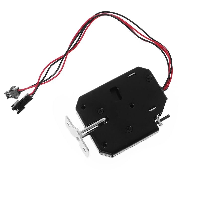 Magnetic Latch Door Lock Electric Bolt Picks Auto DC 12V 2A Solenoid Induction Access Control File Case Cabinet Drawer Lock