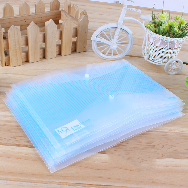 5 stk/parti høj kapacitet gennemsigtig arkivmappe  a4 til dokumenter  a4 dokumentpose klar arkivtaske kontorskolepapir