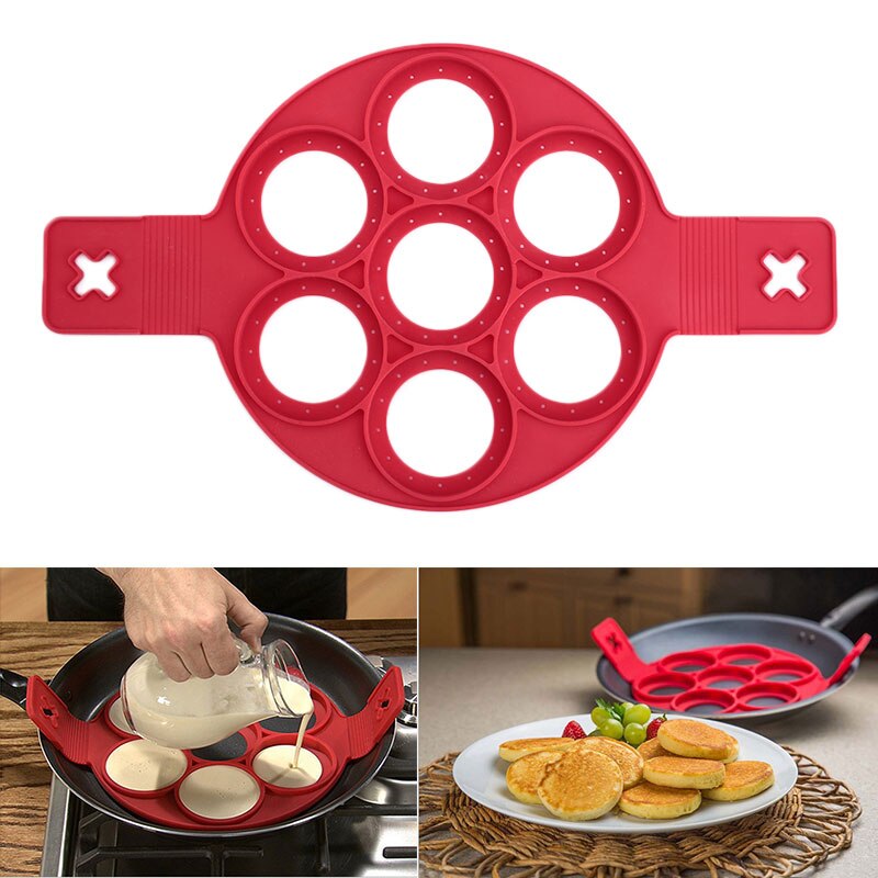 Flippin Non Stick Pancake Pan Flip Maker