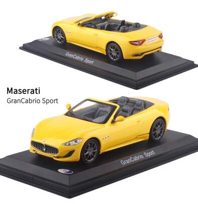 1:43 Bilancia Italia Maseratis Pressofuso In Lega Modello di Auto Veicolo Giocattoli Antico Vintage Sport Muscolare Per I Bambini Giocattoli Regali Scatola Originale