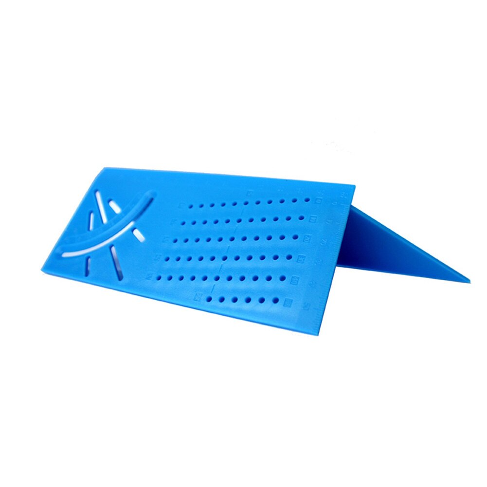 3D Mitre Angle Measuring Square Size Measure Tool with Gauge Ruler Best Price: Blue