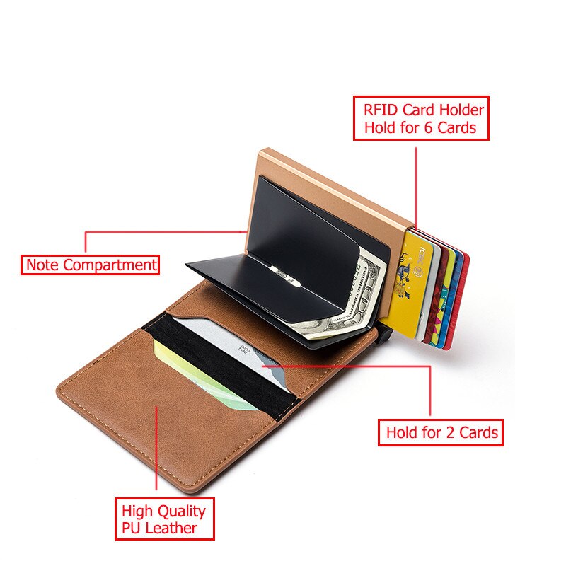 Boxiki Travel Halsportefeuille voor mannen en vrouwen - RFID