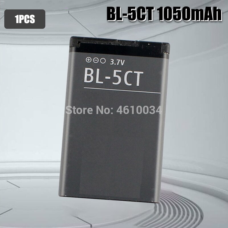 BL-5CT Bl 5CT Oplaadbare Mobiele Telefoon Vervangende Batterij Voor Nokia C5-00 6303 C3-01 3720 Classic Batterij: 1pcs