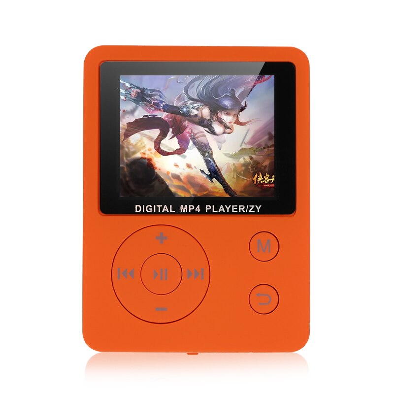 1.8 Inch Kleurenscherm Ultradunne MP4 Speler Ondersteuning 32G Tf Card Draagbare Hifi Muziekspeler