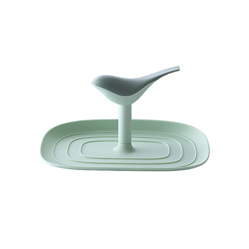 Keuken Organisator Pot Deksel Rack Roestvrij Stalen Lepel Spatel Rack Holder Pot Deksel Plank Rack Pan Cover Stand Keuken Accessoires: Green