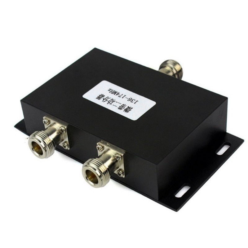 2 Way Vhf 136-174Mhz Antenne Power Divider Splitter Voor Radio Repeater Power