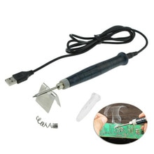 8W Portable USB Powered Soldering Iron Pen Kit Adjustable Temperature Soldering Iron Pen Welding Tool With Stand Electric