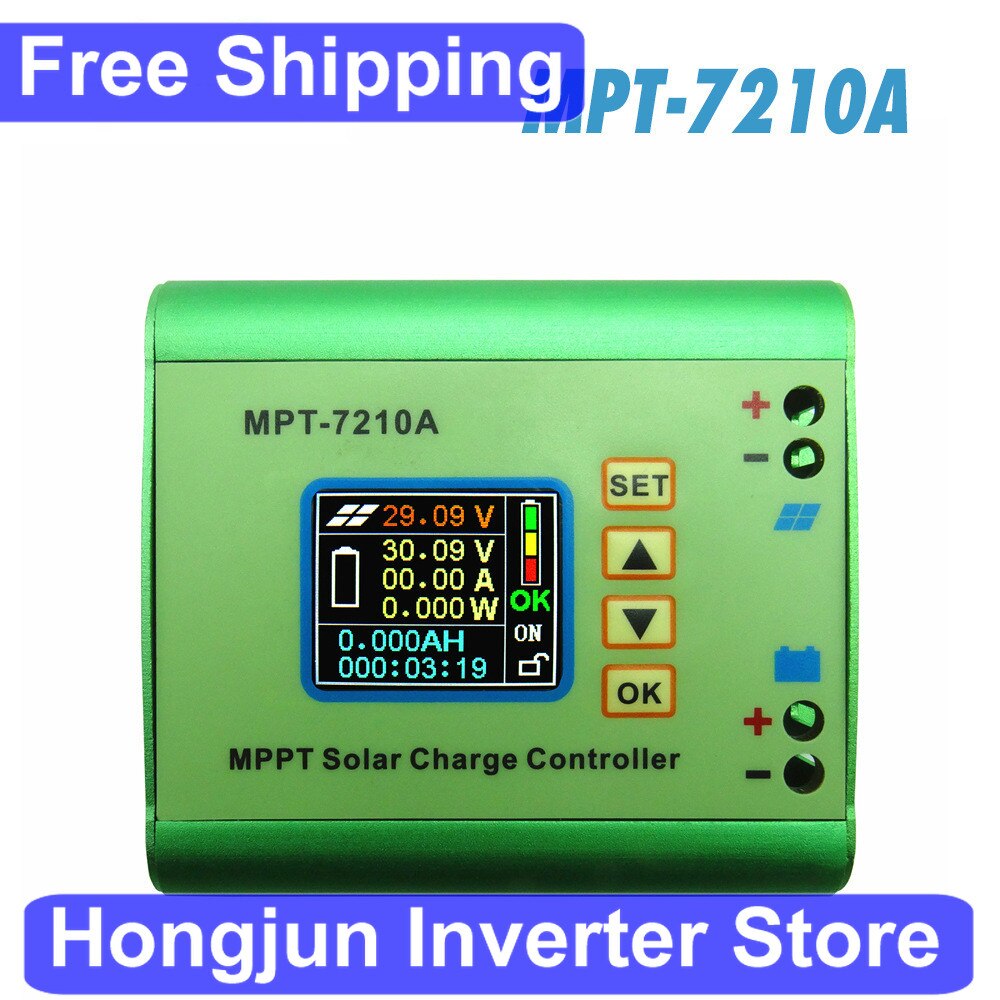 MPT-7210A 10a 48V Lcd Solar Lader En Ontlader Controller Boost Controller