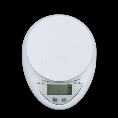 10kg Digital Kitchen Scale Electronic Precision Food Scale Cooking Baking Measuring Tools: Orange