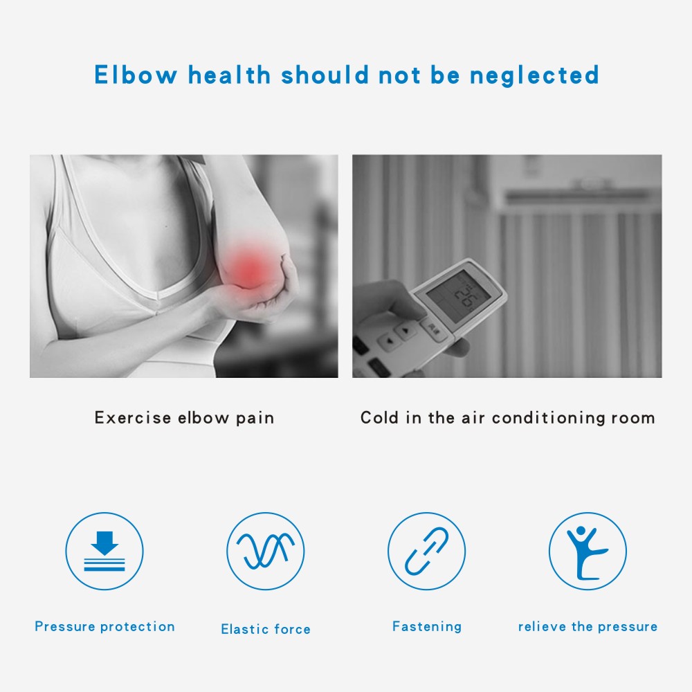 Elbow Protective Sheath and Elbow Joint Sprain Fracture Rehabilitation Support Pressure of Elastic Protective Sheath