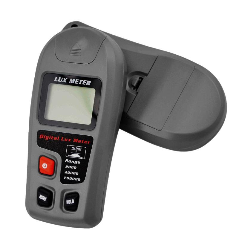 Digitalt luxmeter højt præcist digitalt målerinstrument for lysintensitet