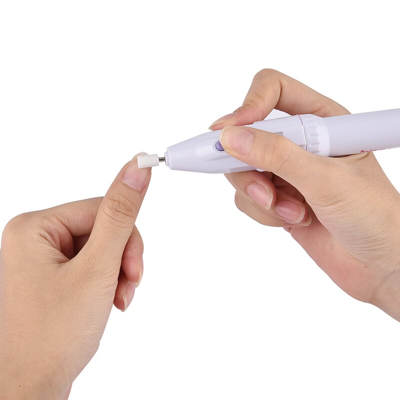 uñas accesorios y herramientas Mini aparato eléctrico de taladro de uñas para removedor de cutícula de Gel de máquina de manicura pedicura juego de brocas para pulir