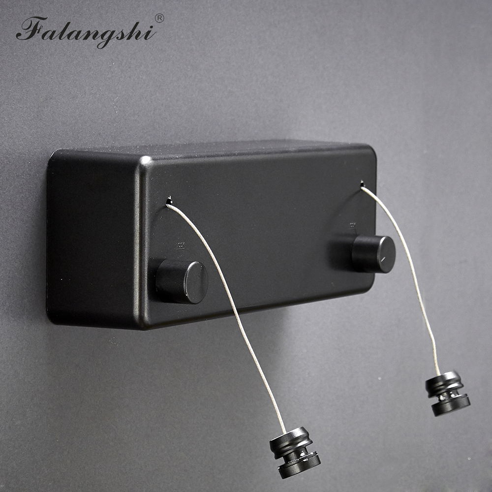 Wäscheleine Trockner Bad Zubehör Wäscheständer Weiß/Schwarz/Gold/Silber Wäscheleine Rack Wäschetrockner Doppelschicht WB3006
