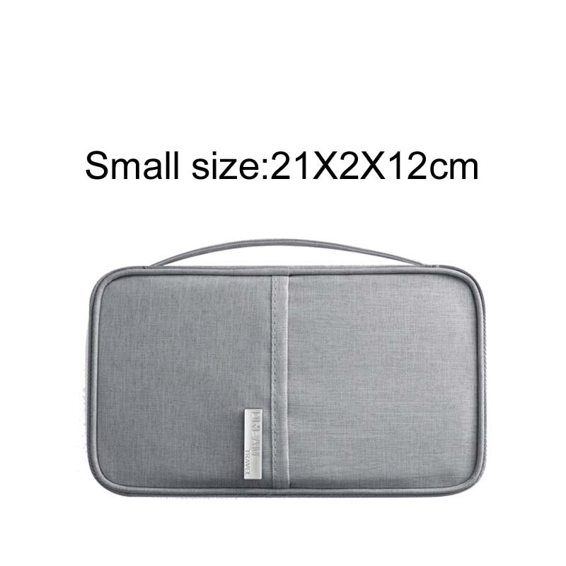 Bolsa de viaje impermeable, gran capacidad, multifuncional, separación en seco y húmedo, bolso de almacenamiento, deflector de viaje, fin de semana, cubos de embalaje: Style 2 small gray