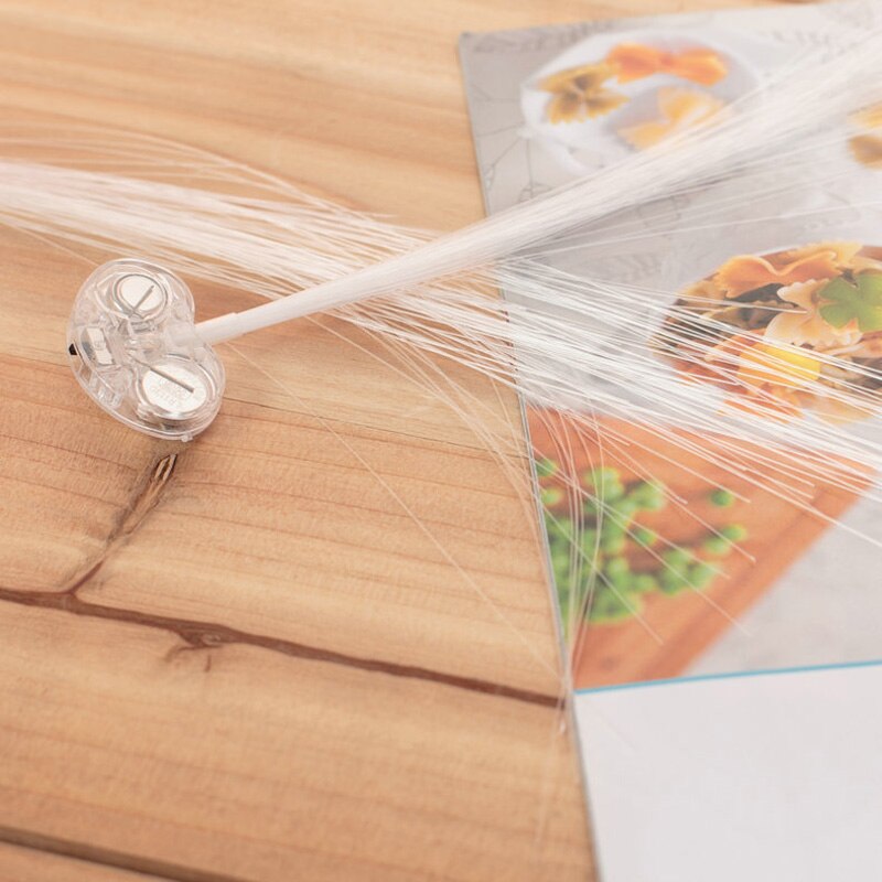 5 uds. Flash LED para el cabello con emisión de luz de fibra óptica trenzada Peluca de pelo brillante KTV suministros para fiestas de Halloween y graduación accesorios para el cabello