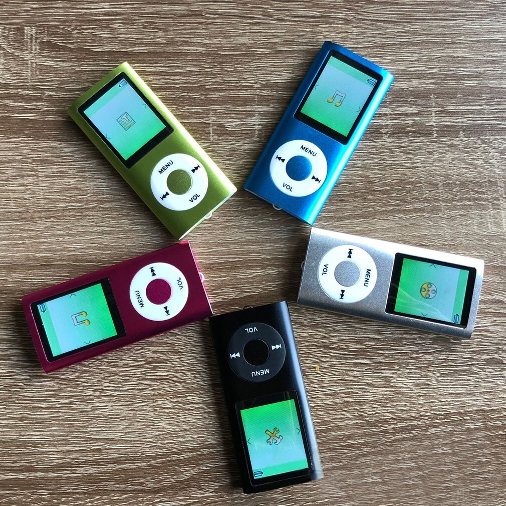 1.8 inch color screen mp3 player Play music with fm radio video player E-book player