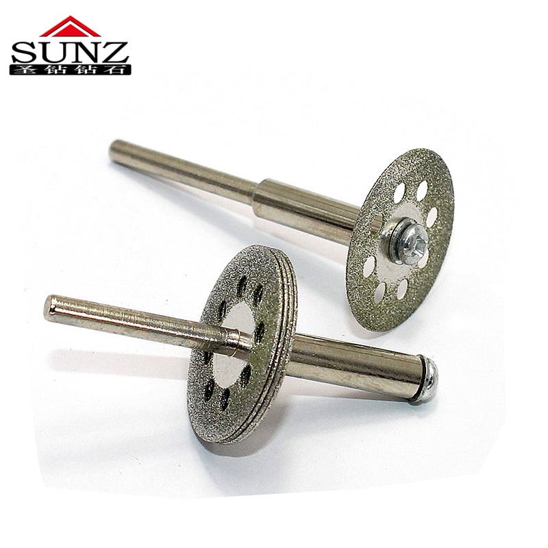 20mm5pc dremel accessoires Diamant wiel zaagblad slijpmachines accessoires gat stukken/glas jade snijden emery