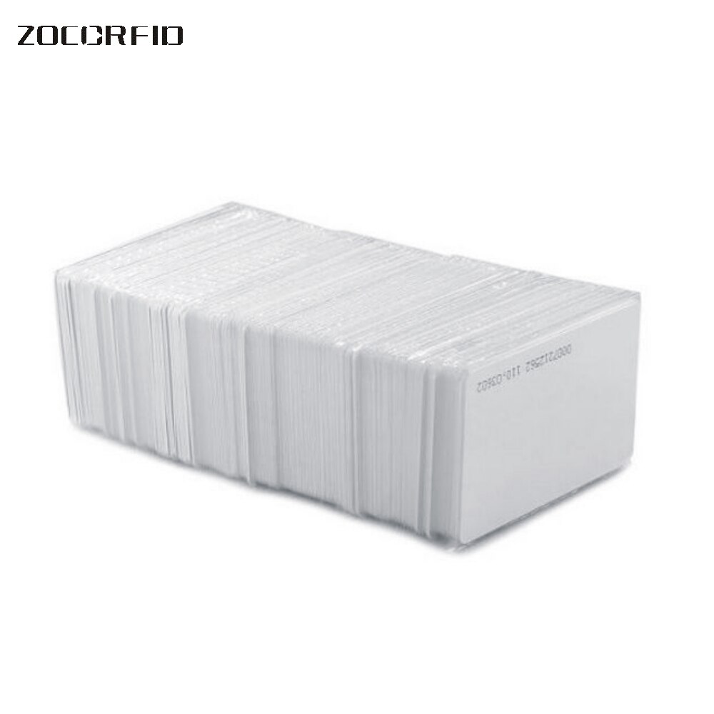 100 unids/lote TK(EM)4100 Tarjeta de Identificación de reacción 125KHZ tarjeta de identificación RFID en blanco apta para Control de acceso tiempo de asistencia
