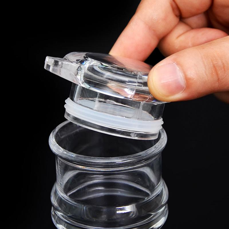 3 Size Eco-vriendelijke Clear Acryl Sojasaus Azijn Olijfolie Fles BBQ Dispenser Shaker Keukengerei Kruiden Blikjes