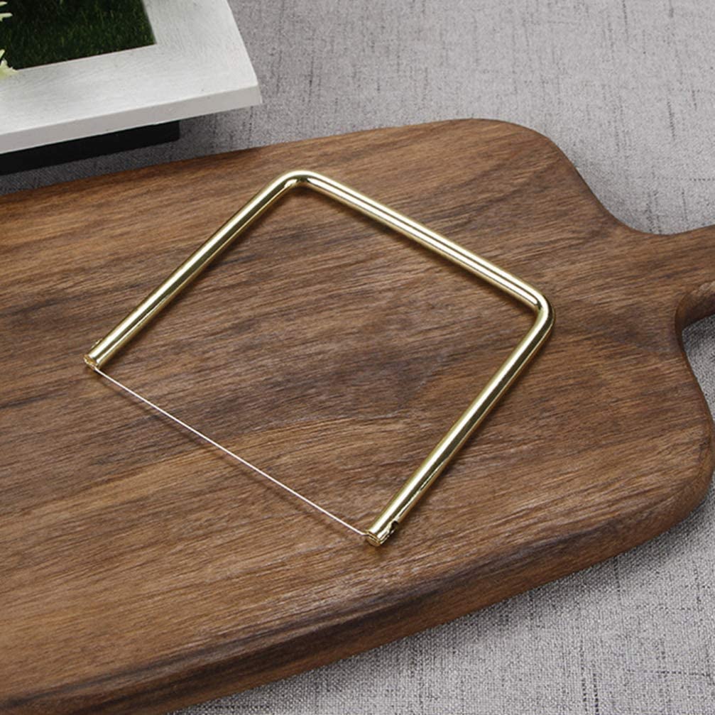 2PCS Stainless Steel Butter Cheese Wire Cutters Slicers Knives for Kitchen Multi-functional Cheese Cutter Kitchen Tool