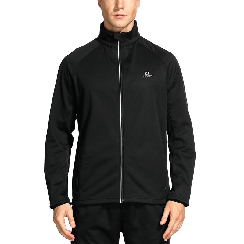 Veste de cyclisme en polaire pour hommes, vêtements de Sport, coupe-vent, thermique et , pour vtt, vélo, LM8607