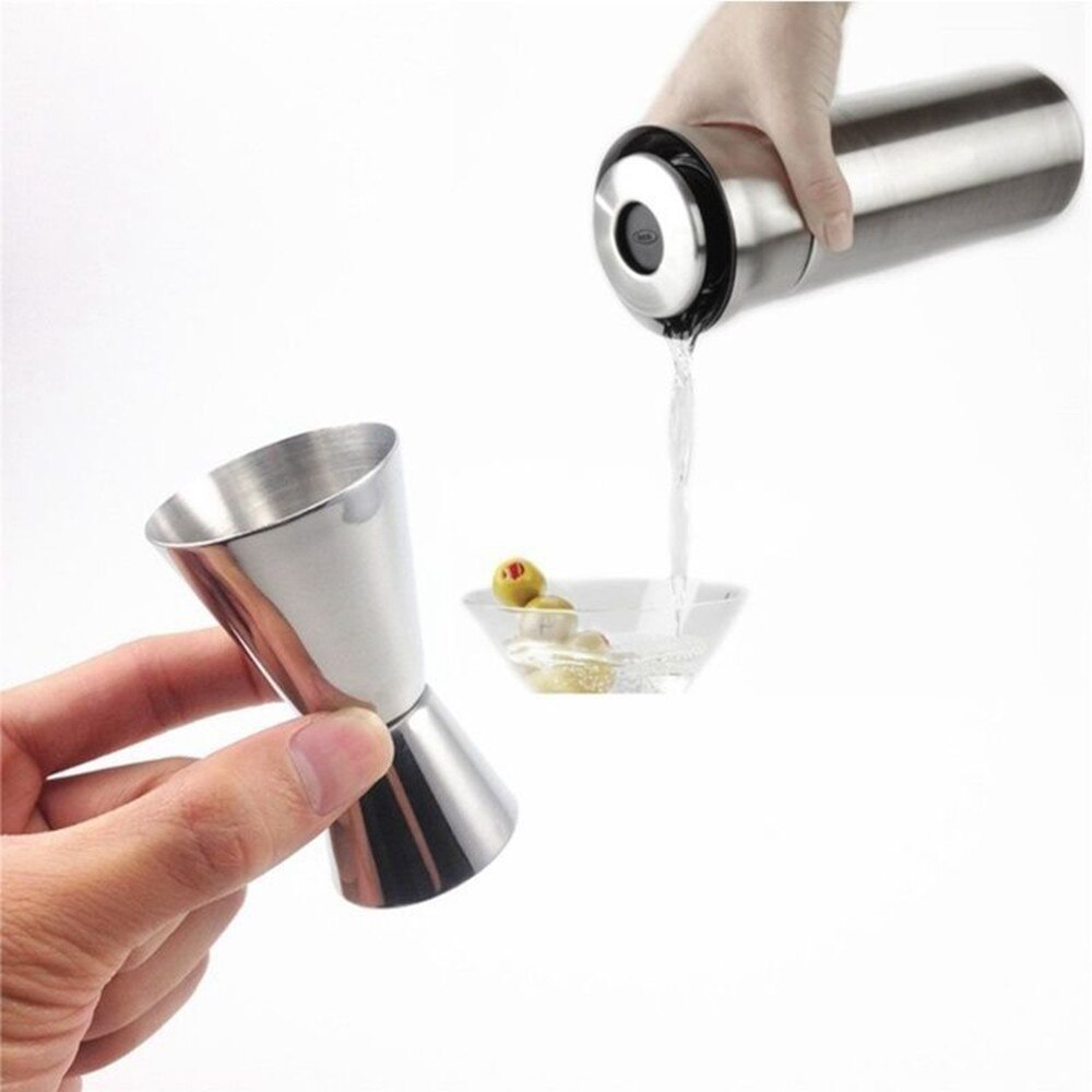 35#Measuring cup Jigger Single Double Shot Short Drink Spirit Measure Cup Cocktail Bar Party Wine#35