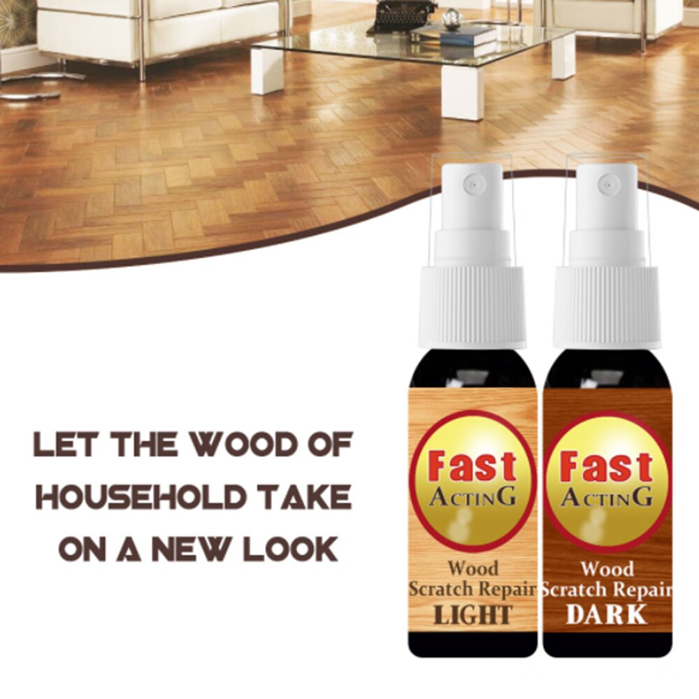 60ml Multifunctional Floor Scratch Repair Agent Household Scratch Repairfloor Wood Repair Fluid for Furniture Cabinets Doors