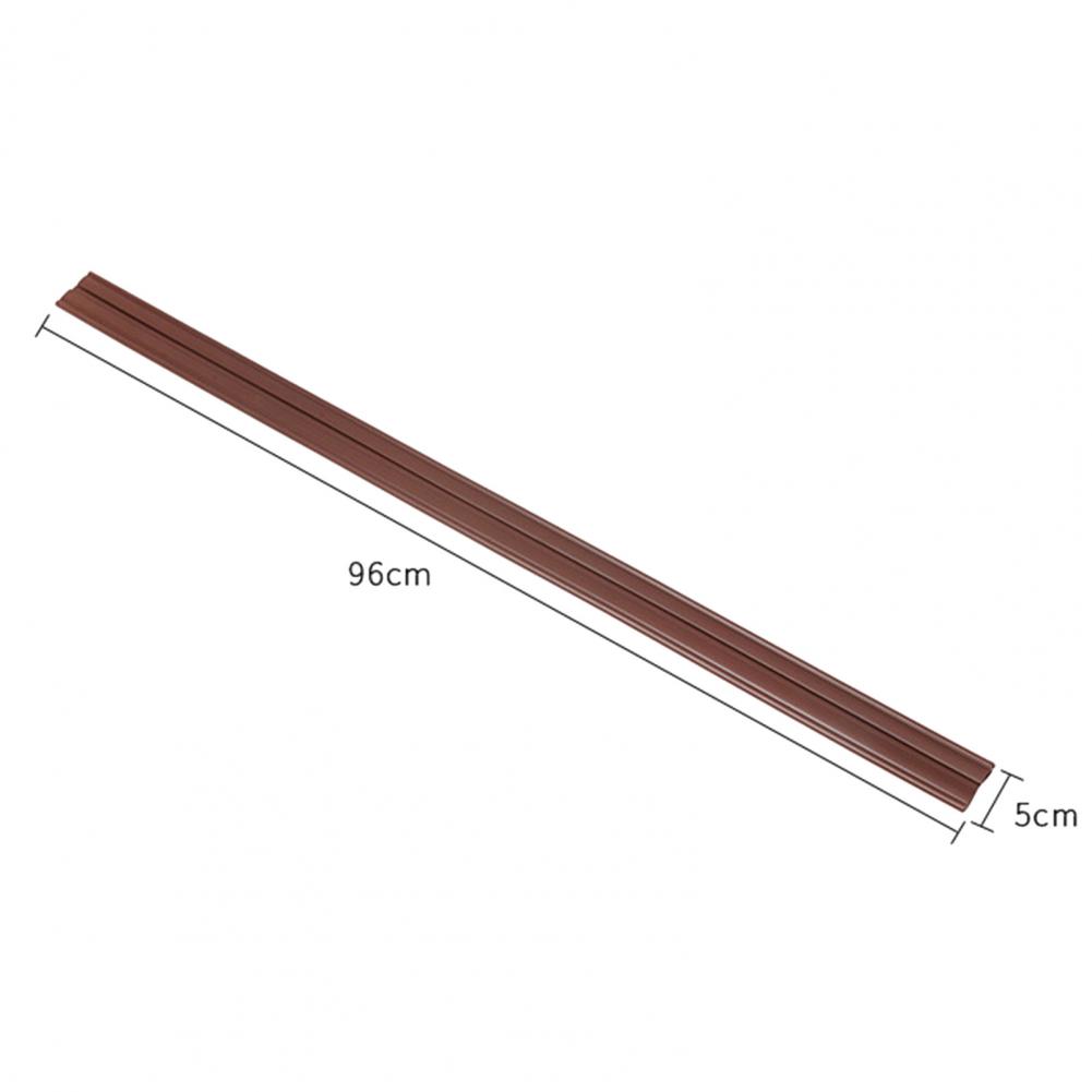 Bande de scellage de porte autocollante en PVC, 96cm, bouchon d'étanchéité sous la porte, étanche, haute élasticité, fournitures d'amélioration de l'habitat