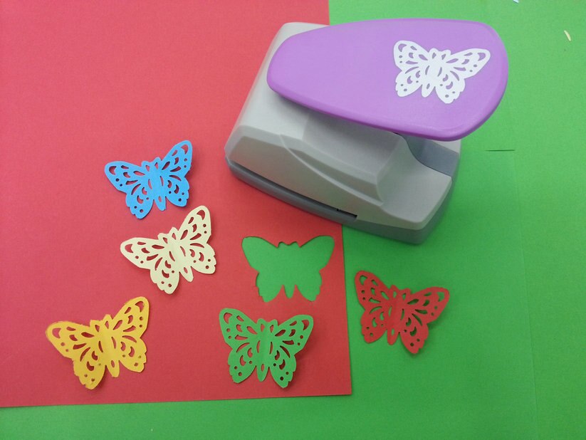 Frees Large Size butterfly Punch Craft Scrapbooking butterfly Paper Puncher DIY craft punch