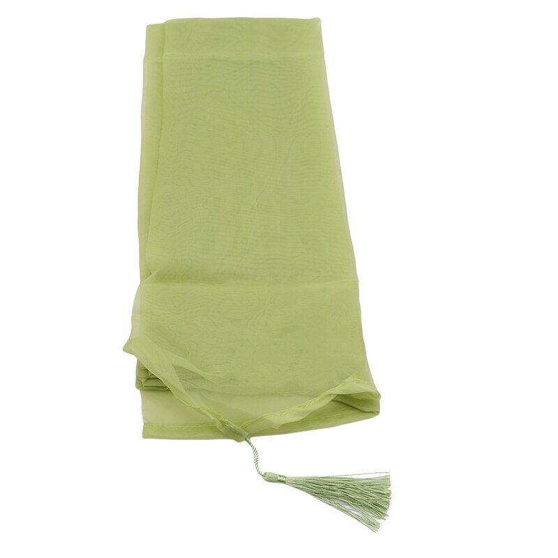 Romantische Moderne Effen Kleur Translucidus Venster Gaas Thuis Gordijn Voor Home Decor Woonkamer Slaapkamer Decoratie Enkele Pc: Fruit Green