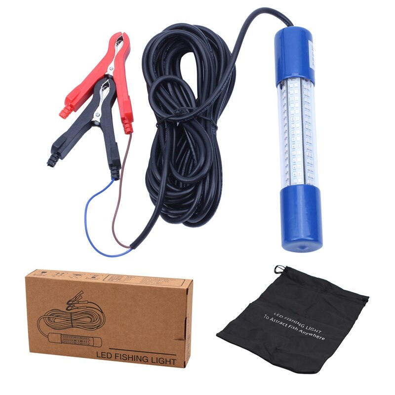Lampe De Pêche Sous-marine LED 20W 12V/24V - IP68 Étanche - SODIAL