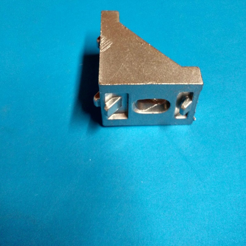 50pcs/lots corner fitting angle aluminum 20 x 20 L connector bracket fastener match use industrial aluminum profile