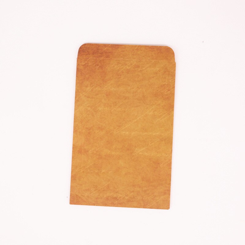 10pc Fire paint envelope Kraft paper envelope card mobile phone case packaging bag: English light color