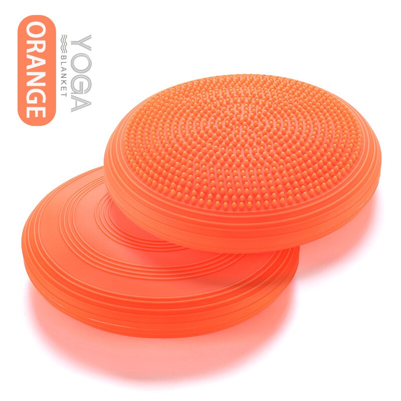 Yoga Gleichgewicht Kissen Luft Kissen Sport und Fitness Produkte Physikalische Massage Taille Twist Pad Fuß Massage Ball Knöchel Trainer: grau