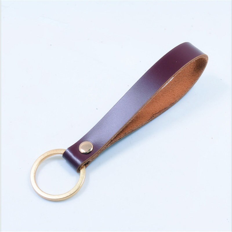 Pocket Ring Leather Keyring Housekeeper Keys Wallet Keychain Covers Organizer Smart Key Wallet Case Key Holder Bags: 4