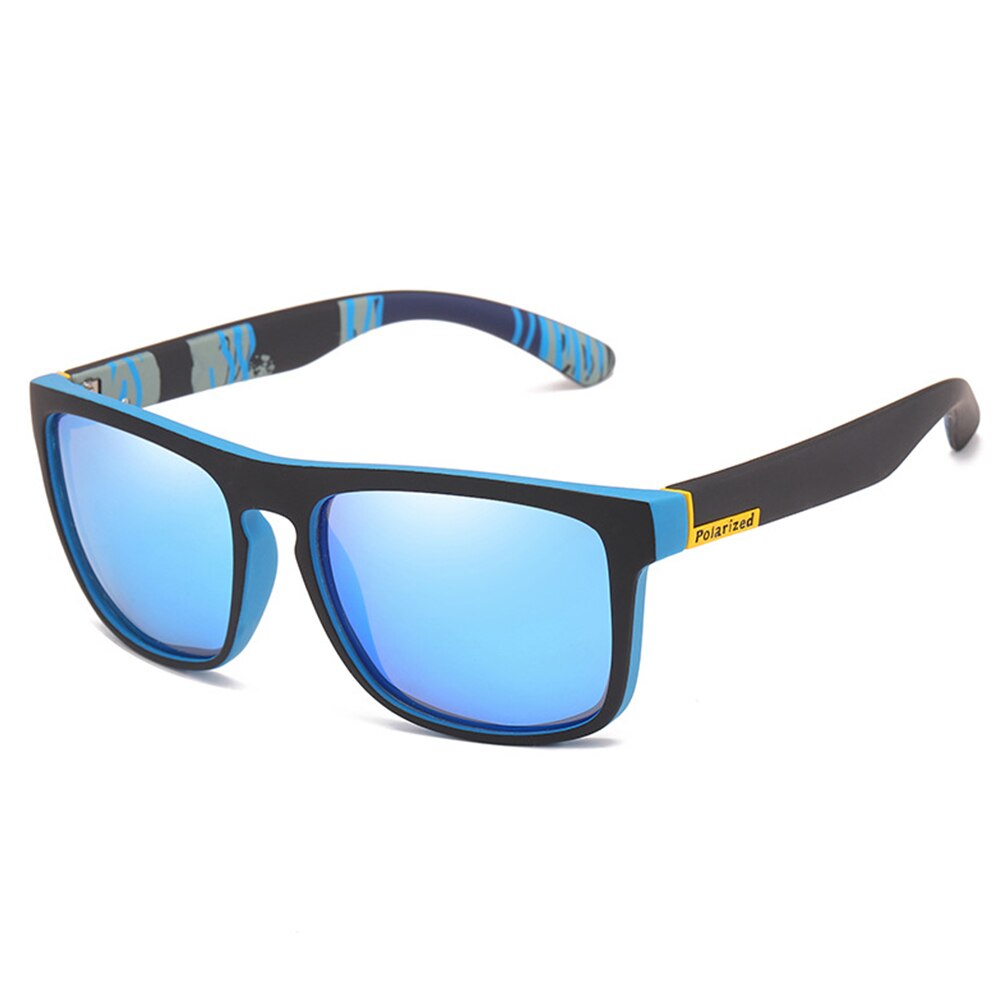 Gafas de sol con revestimiento polarizado para hombre y mujer, lentes de sol grandes con patrón decorativo para deportes al aire libre, ciclismo, pesca, montura de movimiento grande: 01