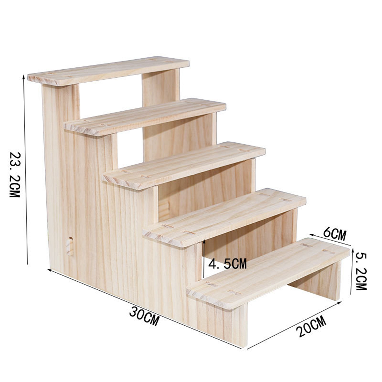 Holz Riser Display Regal Veranstalter Rechteck Holz Display Riser Ständer für Dessert Cupcake Schmuck Sammlerstücke Display Riser