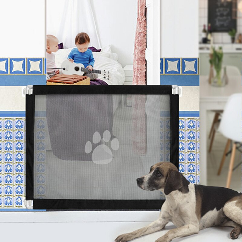 Dog Cat Fences Portable Kids Fence Pets Safety Doo... Grandado