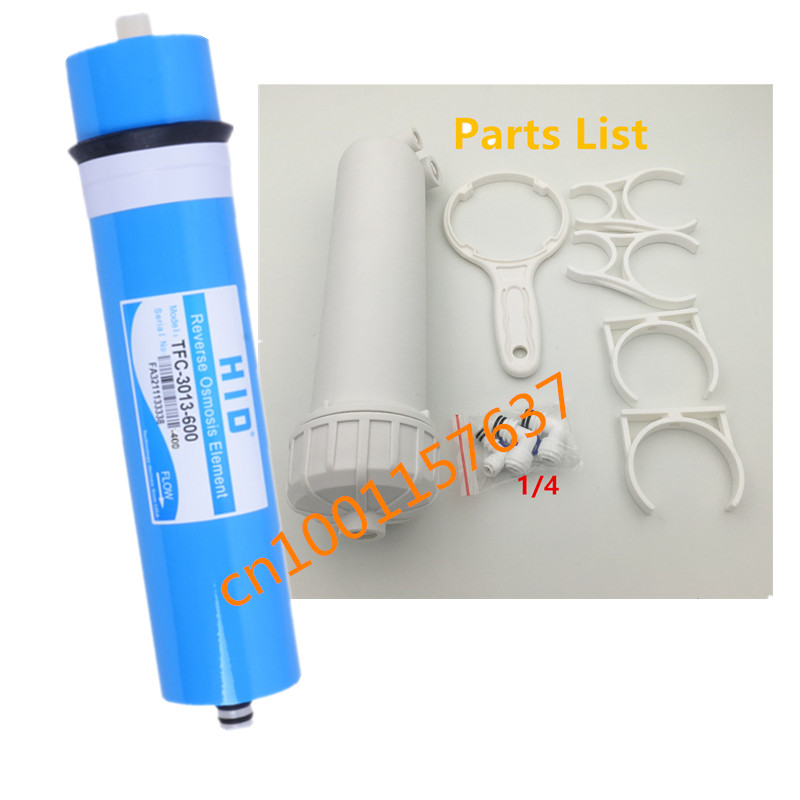 600 gpd reverse osmosis water filter HID 3013-600 ro membrane water filter housing osmosis inversa