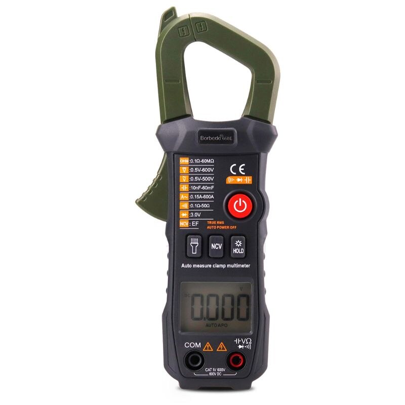 Digital Current Clamp Meter High Precision AC/DC500V/700V Output Pocket Multifunction Clamp Multimeter