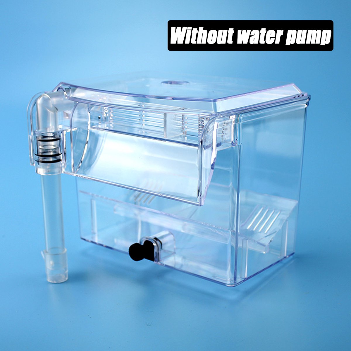 Fish Tank Breeding Hatchery Mini House Incubator Aquarium Transparent Breeder Isolation Hanging Box Reptile Turtle Cage Pump