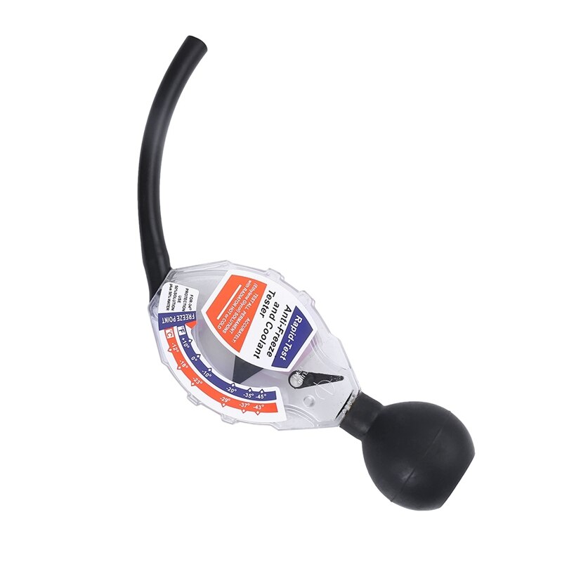 Densitómetro anticongelante y comprobador de refrigerante para coche, probador de rendimiento, herramienta, accesorios para coche W1656C